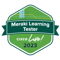 Meraki Learning Tester