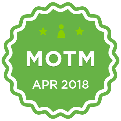 MOTM - Apr 2018