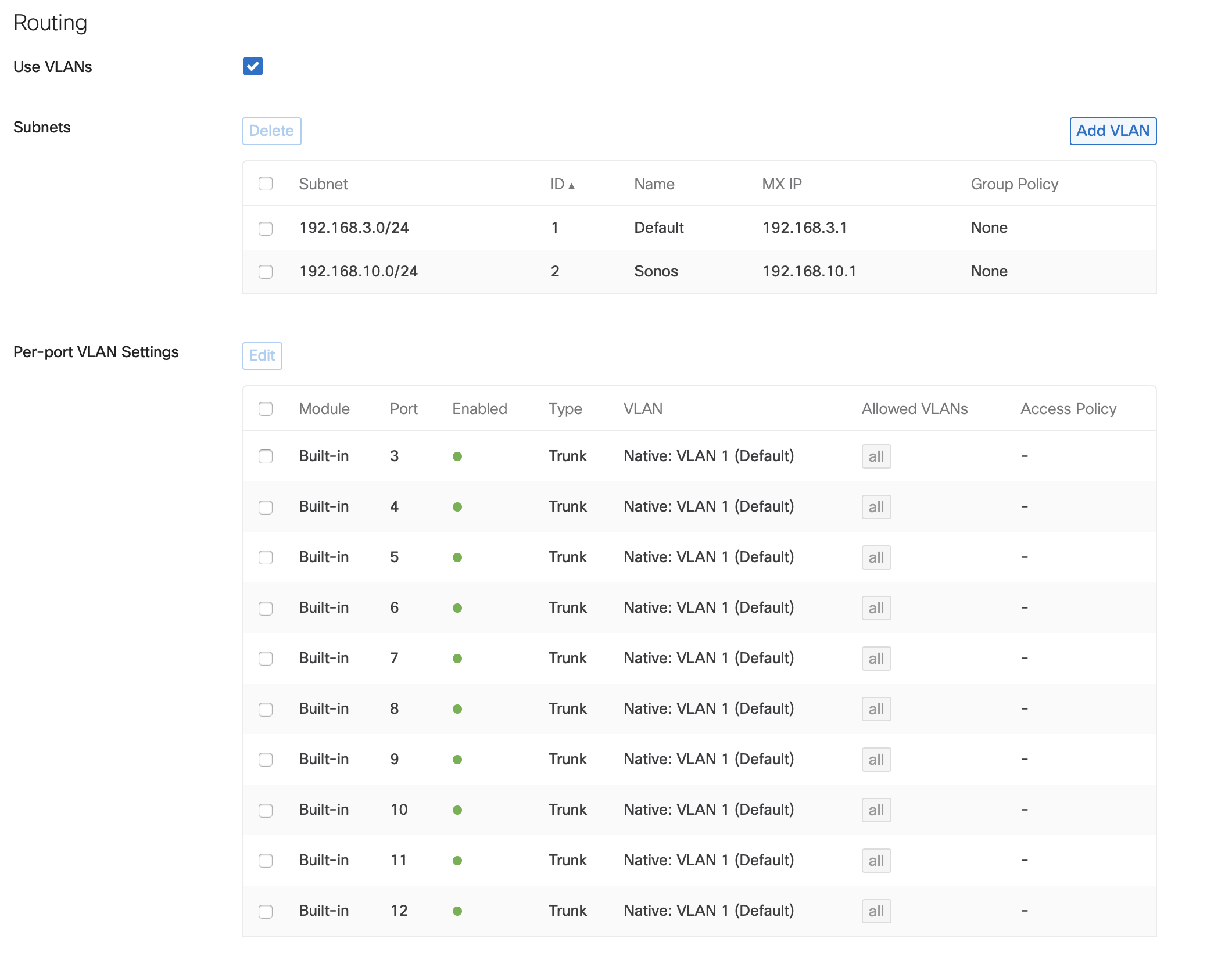 sonos hidden ssid