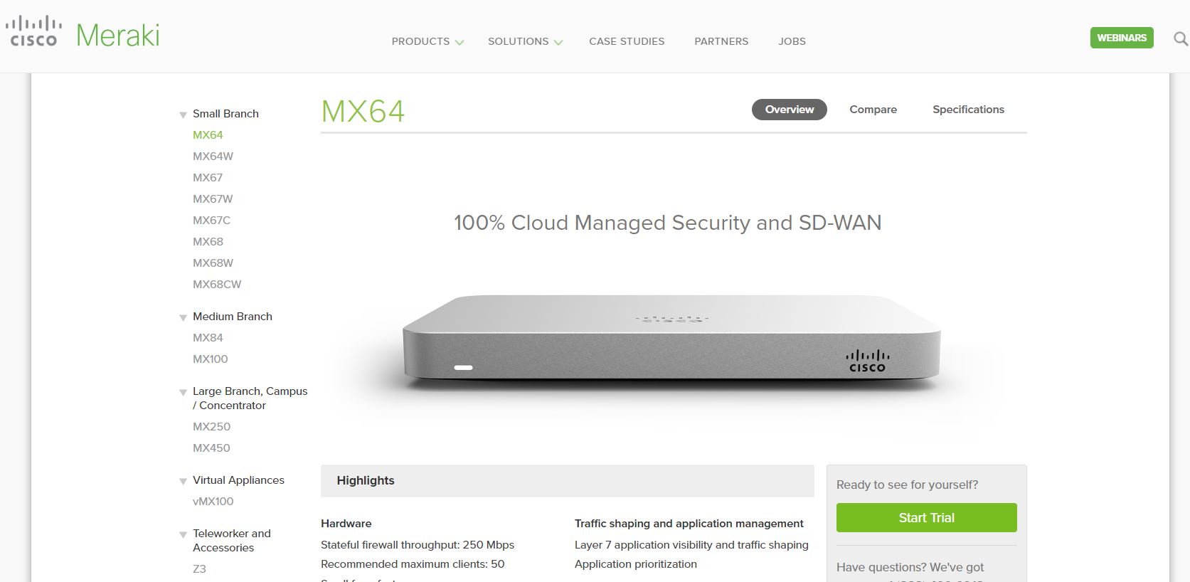 Solved: Comparing Meraki MX60W and Meraki MX64 - The Meraki