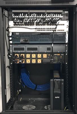 Fresh Meraki/Cisco rack