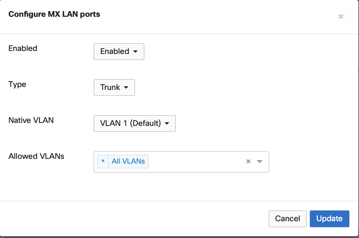Solved Best practices for native VLAN configuration The Meraki Community