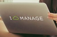 "I Cloud Manage" sticker