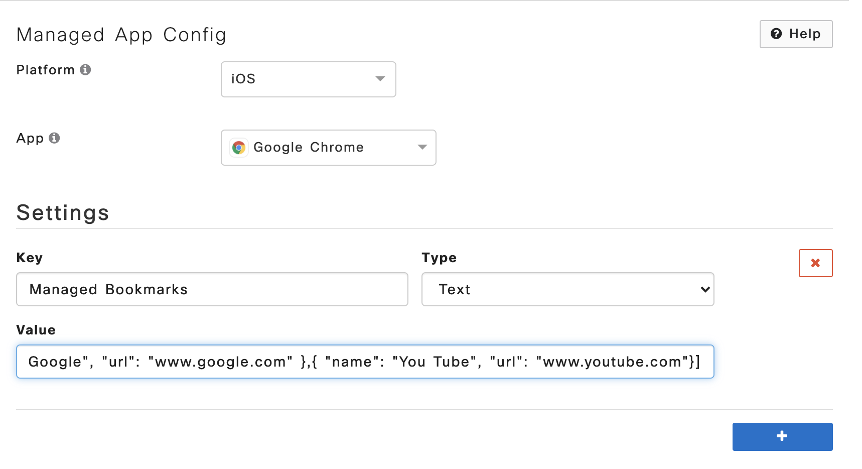 Managed App Config for Chrome managed bookmarks The Meraki Community