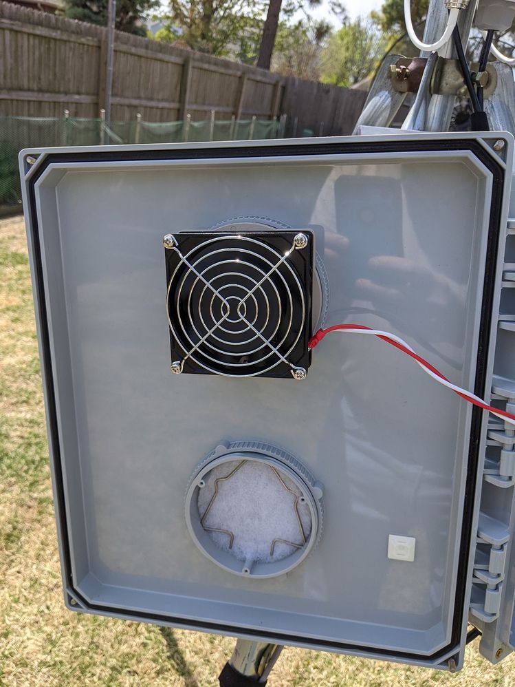 Base Station fan and air filters