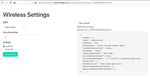 Sample frontend