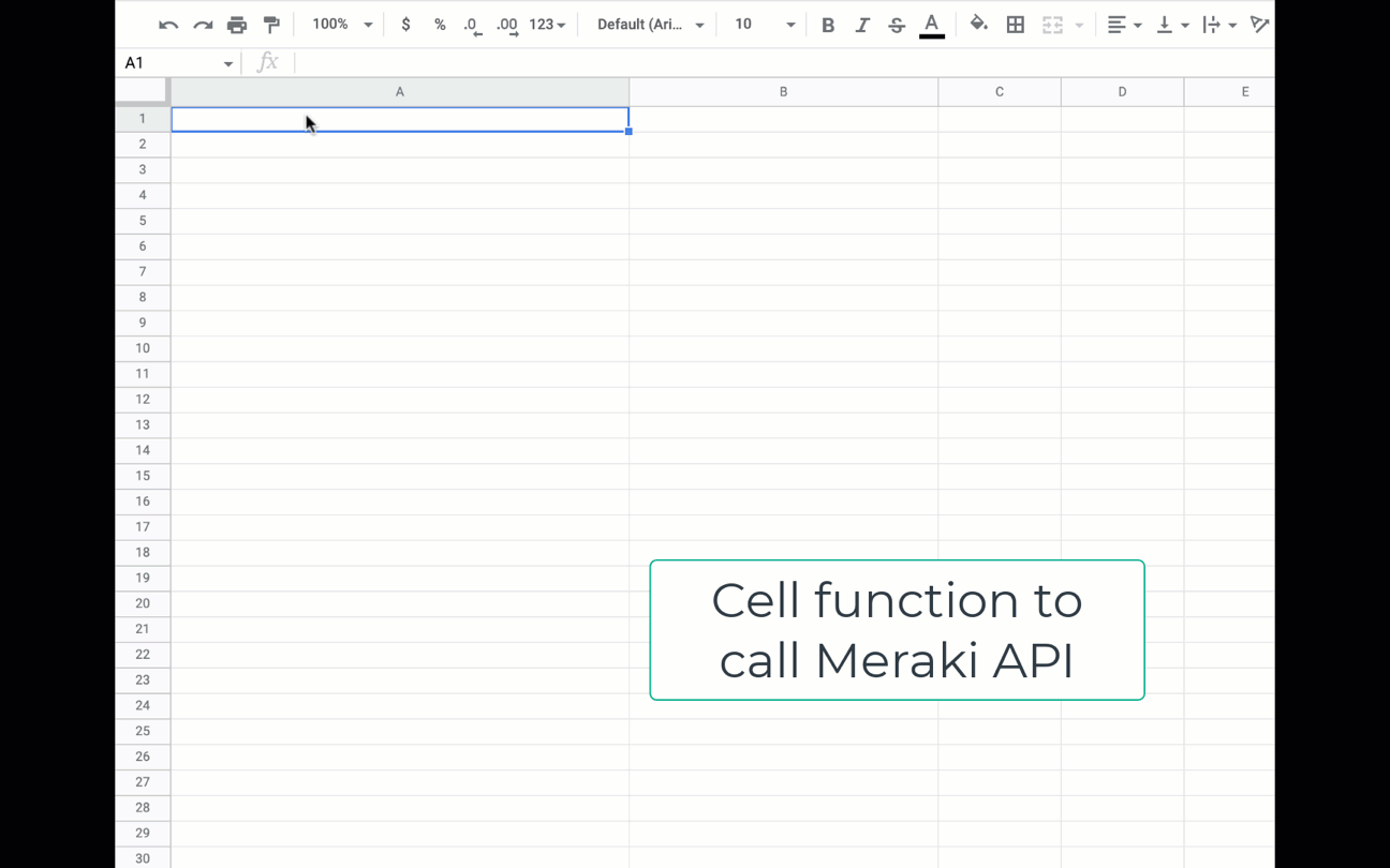 Meraki Tools addon for Google Sheets Updated! The Meraki Community