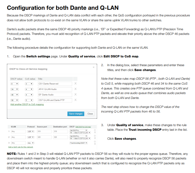 MS125 Switches QoS with DSCP marking The Meraki Community