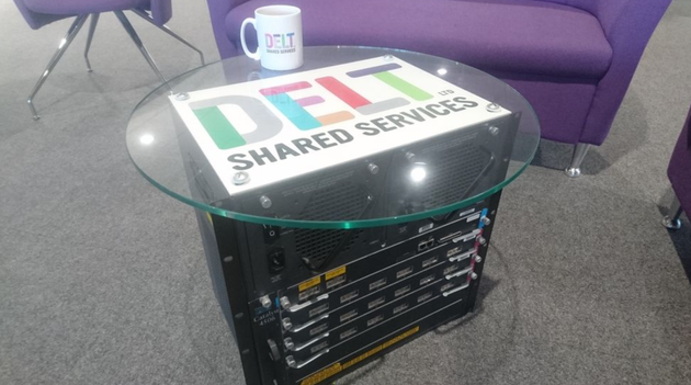 Cisco Meraki coffee table from repurposed appliance.png Coffee table made from Cisco chassis by @Nick_S-B