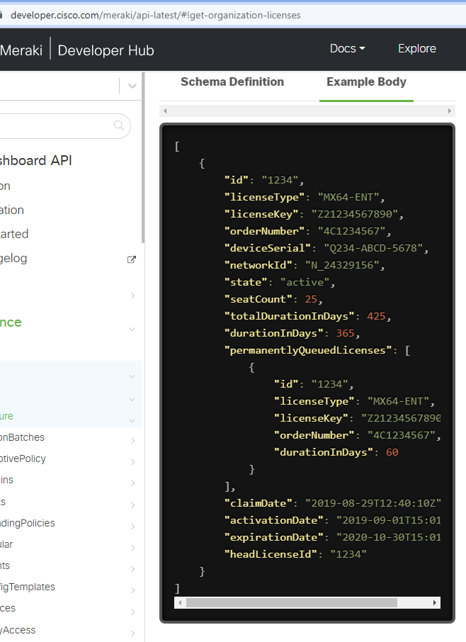 API Interface for Product Edition Under License Information - The ...