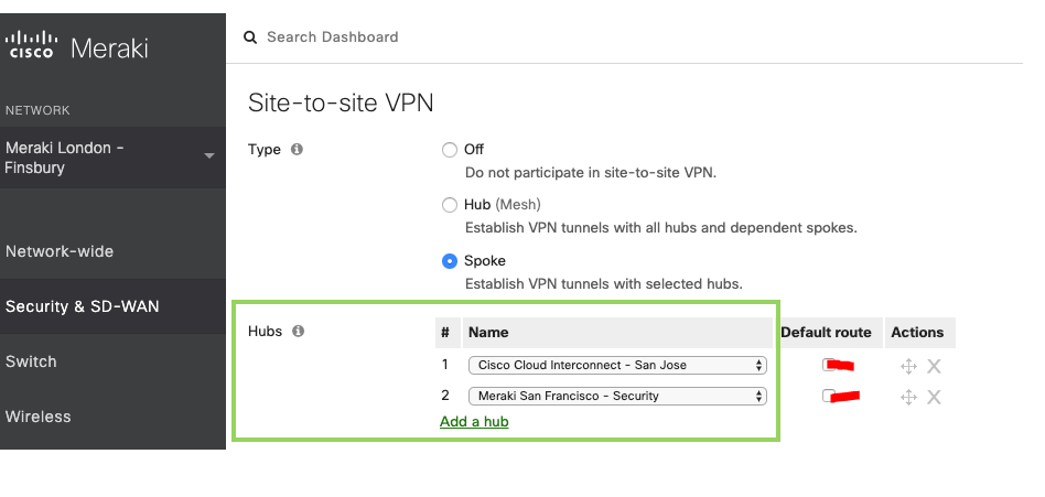 Z3 auto-vpn internet access - The Meraki Community