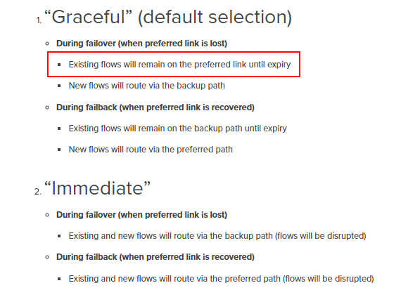 WAN Failover/Failback: Graceful/Immediate - The Meraki Community