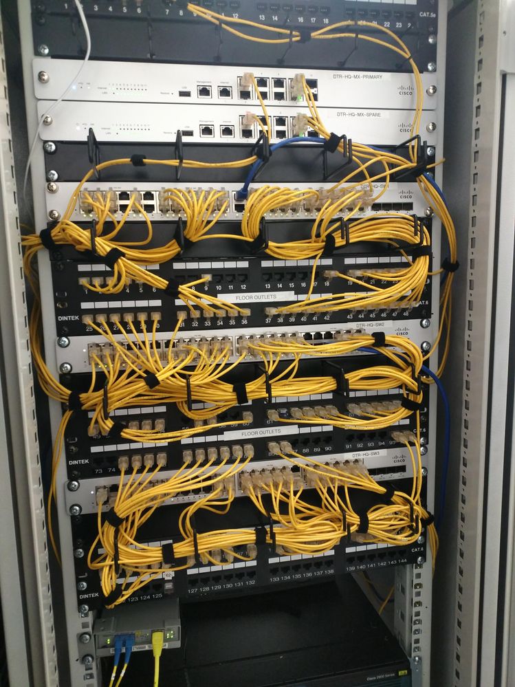 Re: Ugly Patch Panel Cables - The Meraki Community