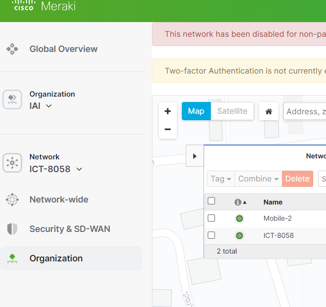 Meraki Deshborad Green or Black - The Meraki Community