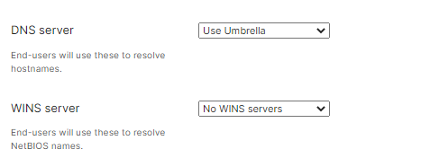 Solved: Add WINS servers to AnyConnect VPN Clients? - The Meraki 