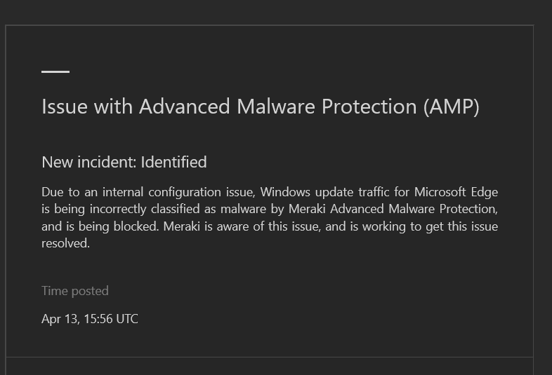 MX Malware Blocking - The Meraki Community