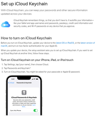 Ios keychain deals