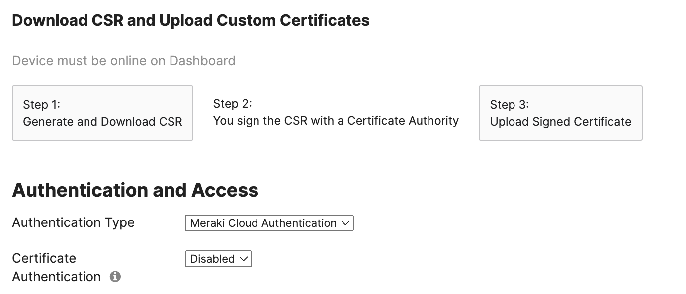 Authentication with a certificate Anyconnect VPN The Meraki Community