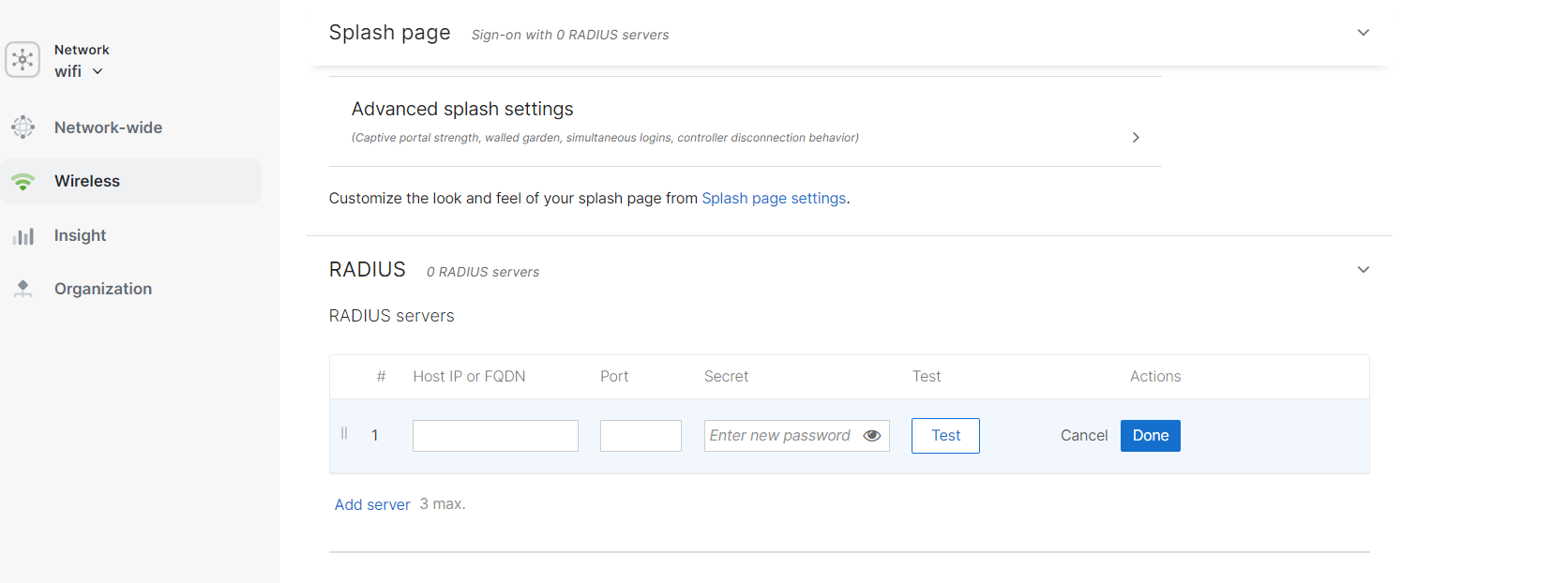 Solved: Radius SSID Splash page with Duo MFA - The Meraki Community