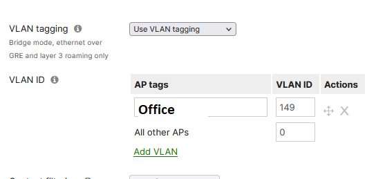 VLAN Tagging Office