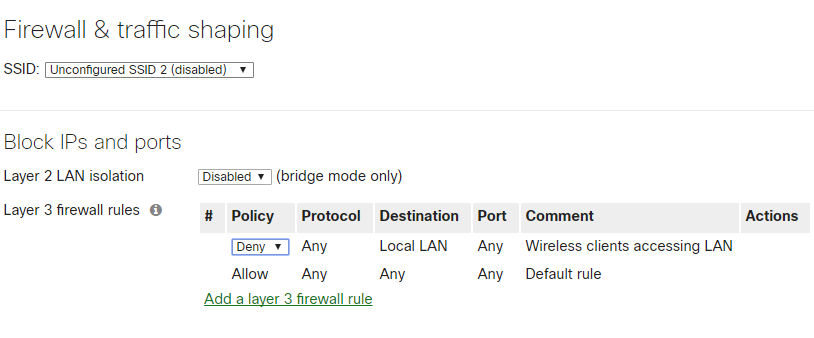 Wireless Firewall