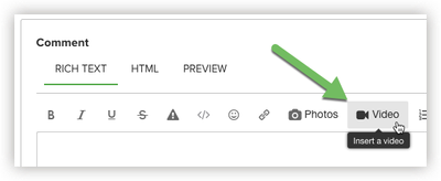 Step 1. Select "Video" from the editor