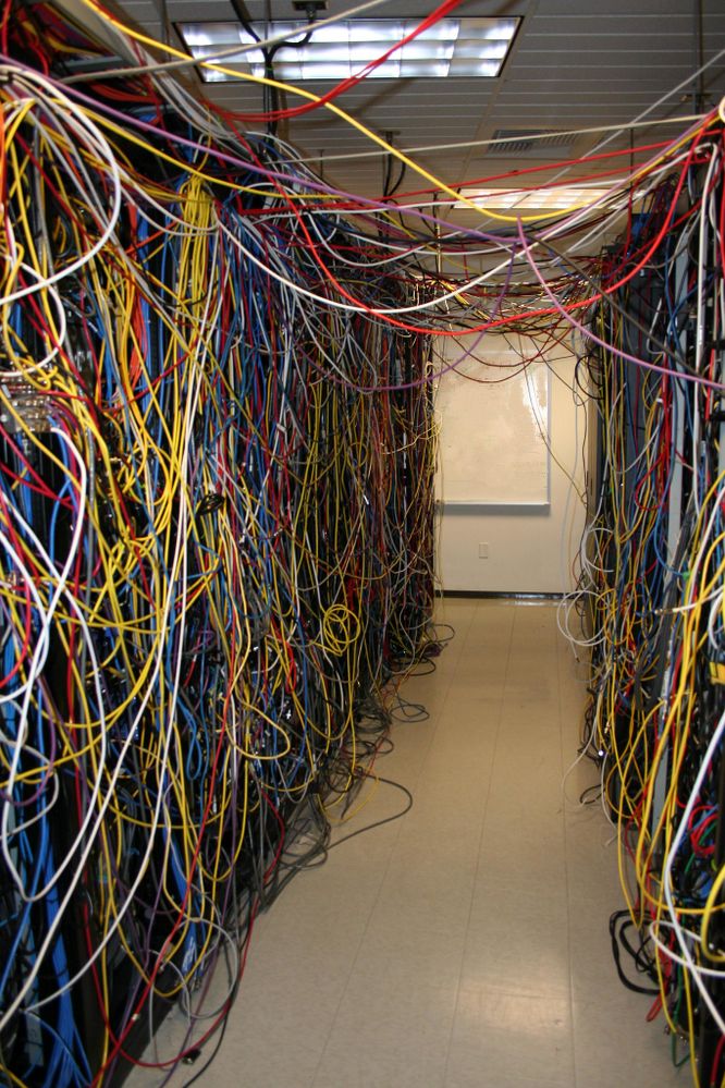 The worst cabling ever seen