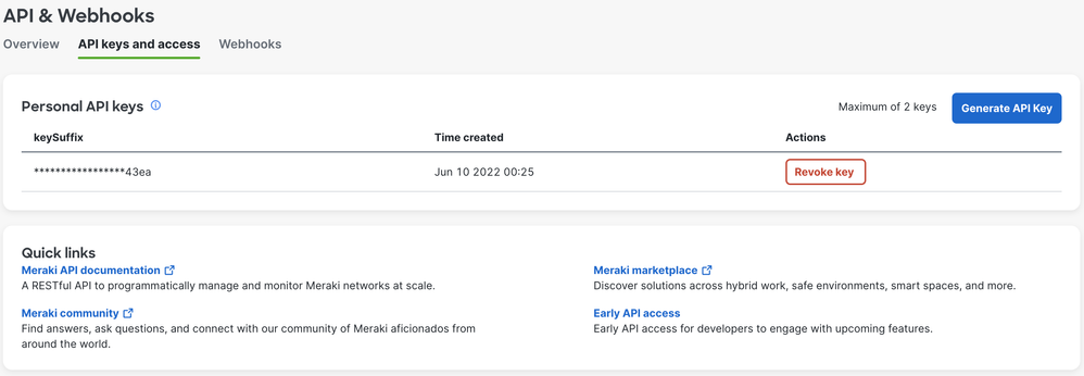 API Key Management