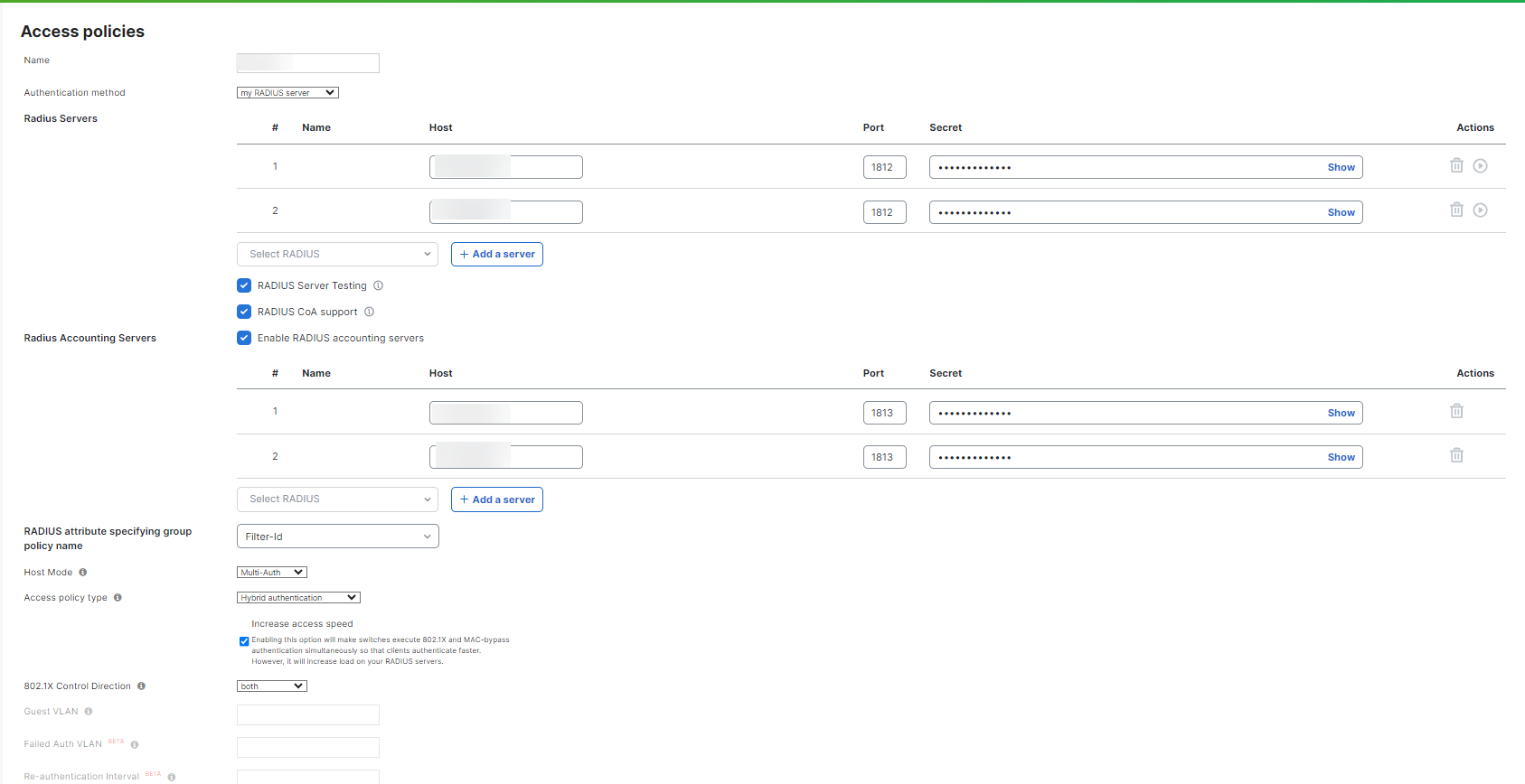 Orglevel RADIUS Server Open discussion The Meraki Community