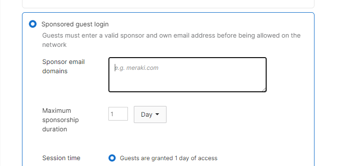 Re: Consent message in Sponsored guest login page - The Meraki Community