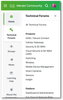 New navigation on mobile