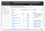 Updated look and feel on the Meraki Go Community home page
