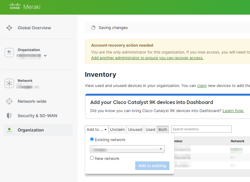 Solved How to create a configuration template? The Meraki Community