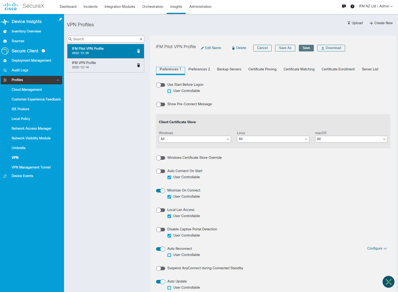 Cisco AnyConnect Updates On The Meraki MX Security Appliances - The ...