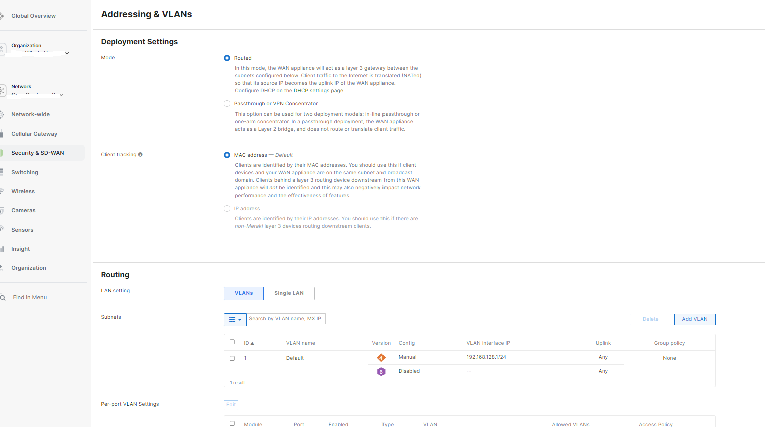 Solved Missing VLAN menu in the Configuration Template? The Meraki