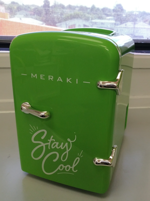 Meraki mini fridge (with car adapter!)