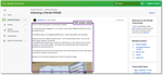 BEFORE: The content is quite narrow at 600 pixels