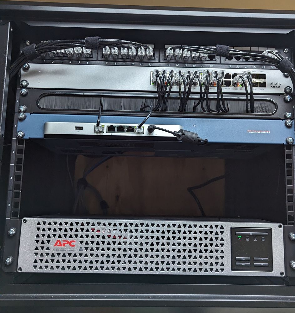 First location network cabinet