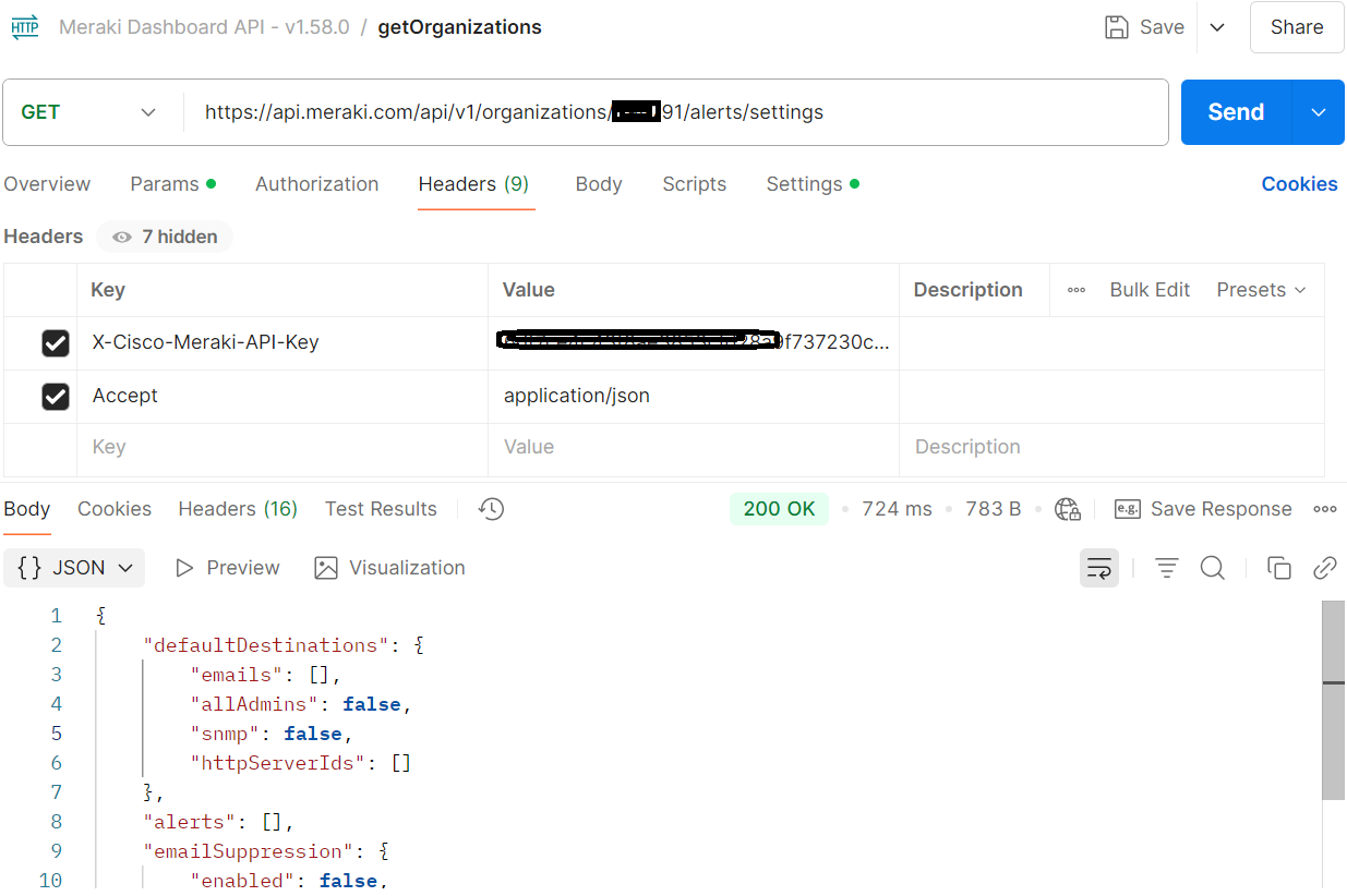 Solved: Extracting Meraki logs with the help of Postman API tools ...