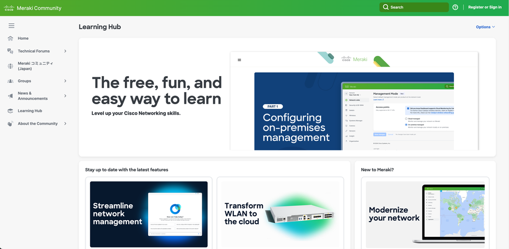 Learning Hub home page.png Learning Hub home page.png
