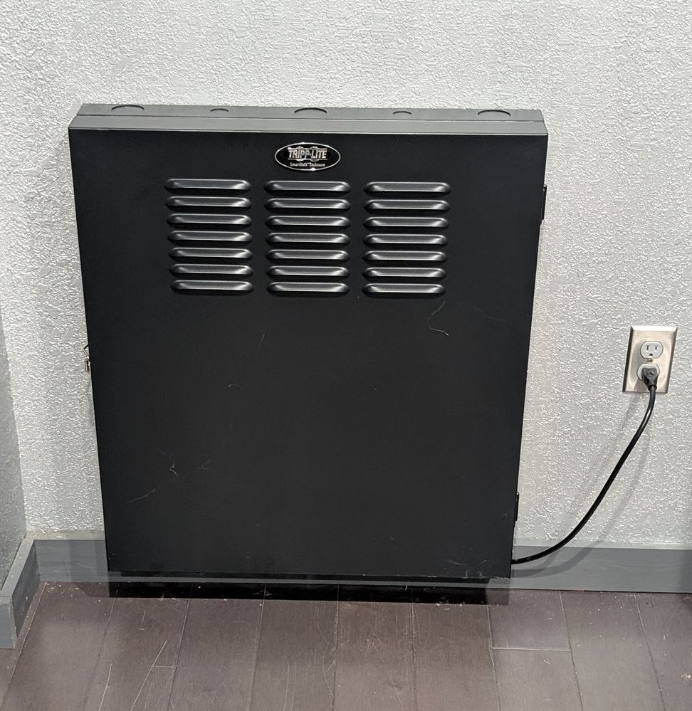 Wall Mount Cabinet closed