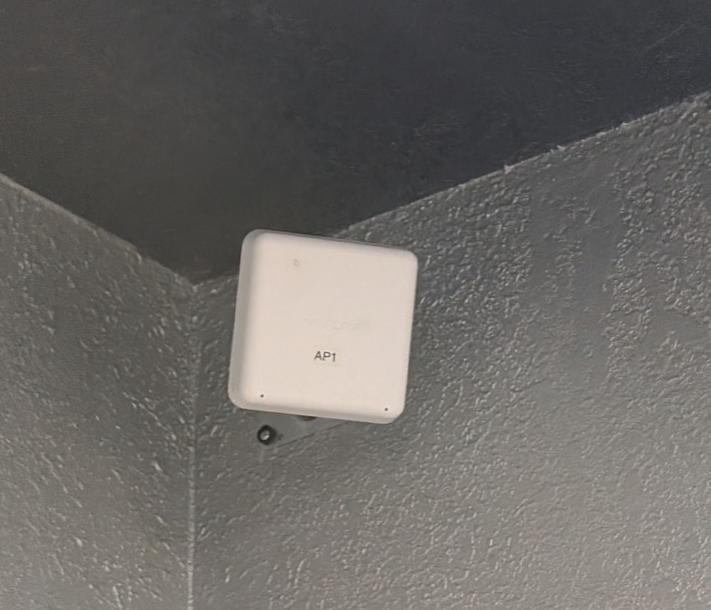 Ventev Micro-patch antenna for the AP in the office