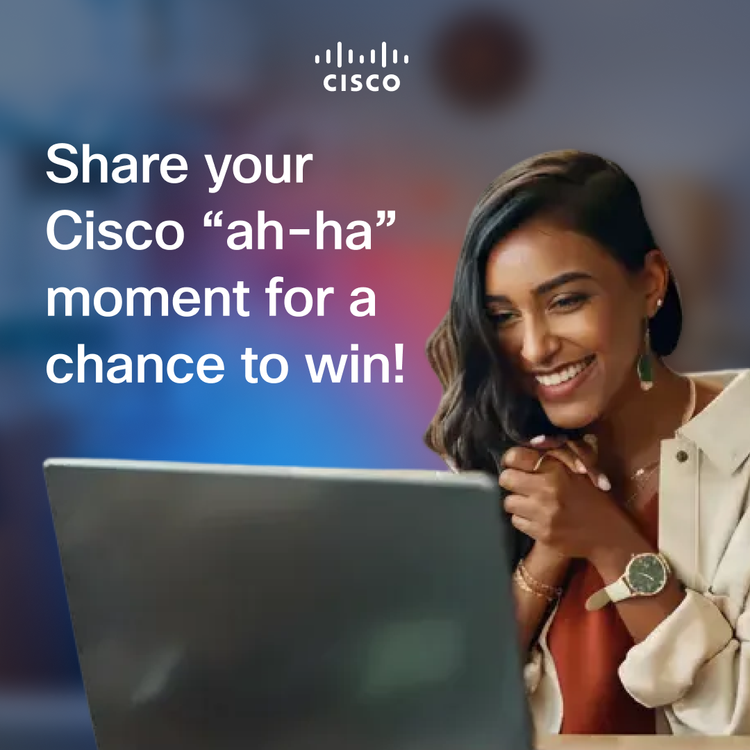 Cisco Social Media Giveaway