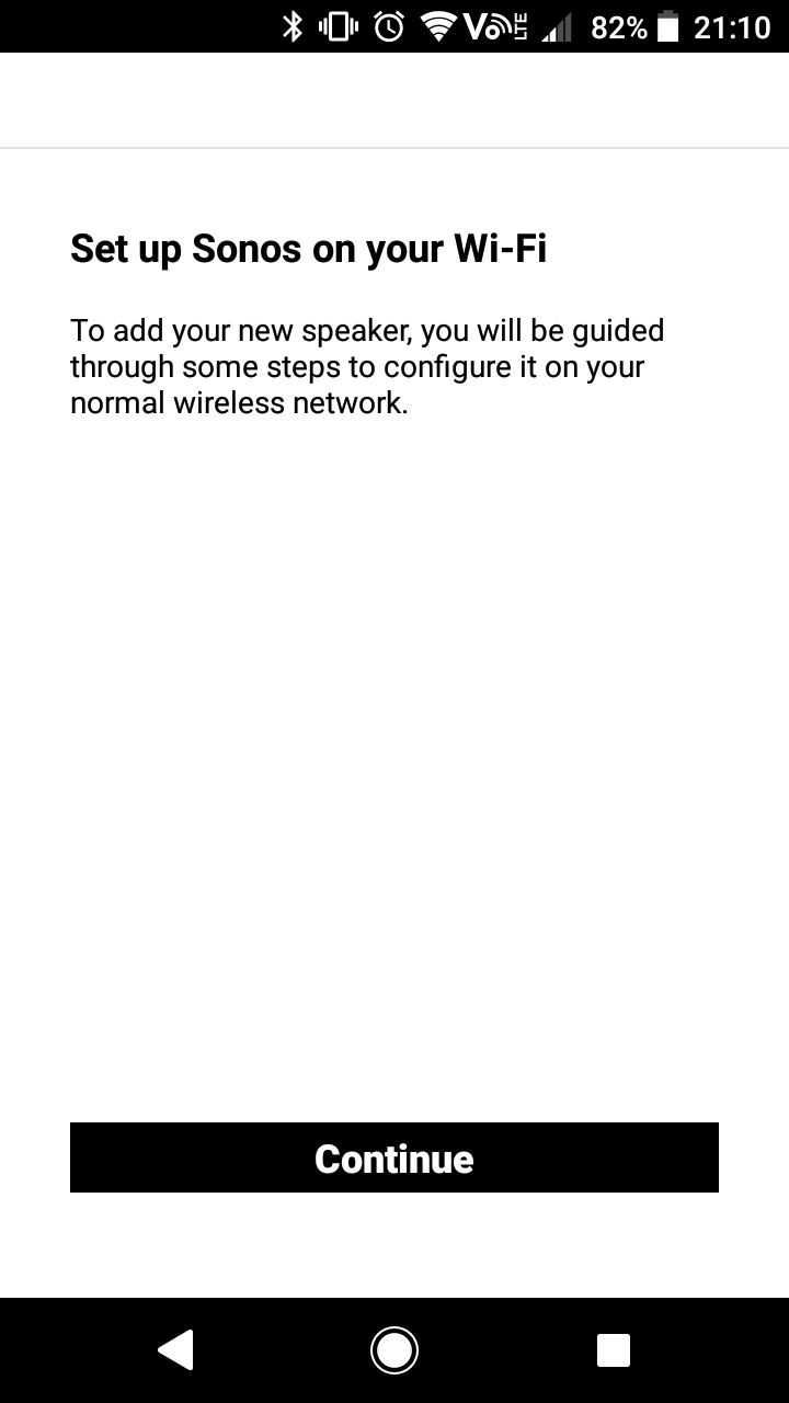 Adding sonos sale to new wifi