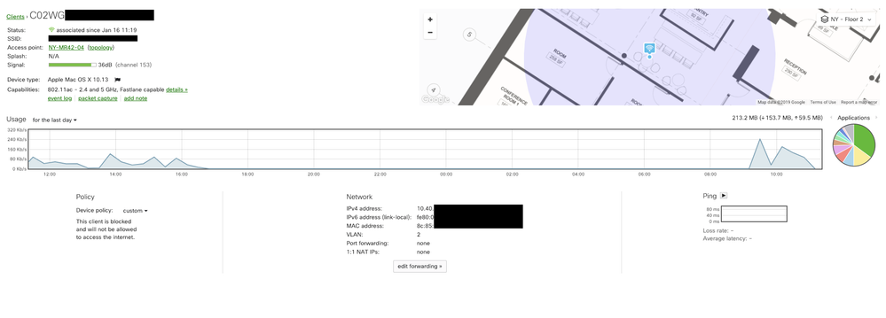 Clients Being Blocked From Ssid The Meraki Munity