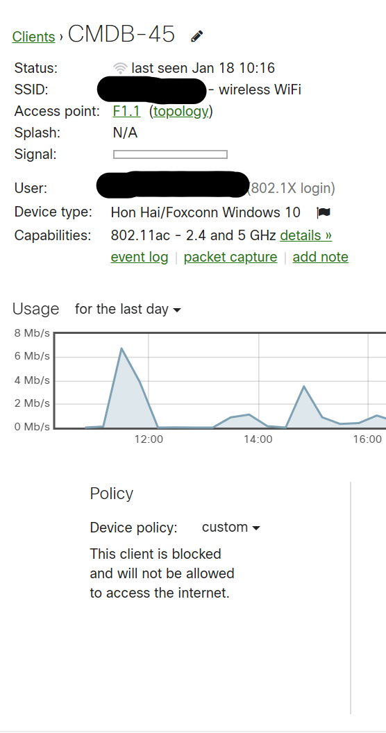 Solved: User firewall policy is changing automatically - The