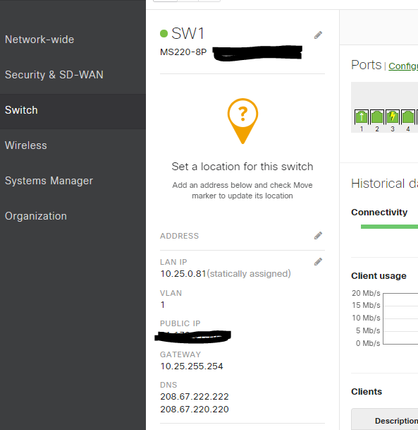 dns gateway problem hp printer