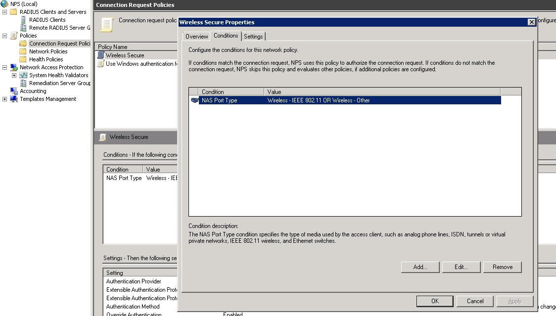 radius settings MS NPS Server - The Meraki Community