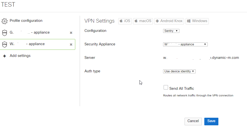 multiple VPNs on windows devices - The Meraki Community