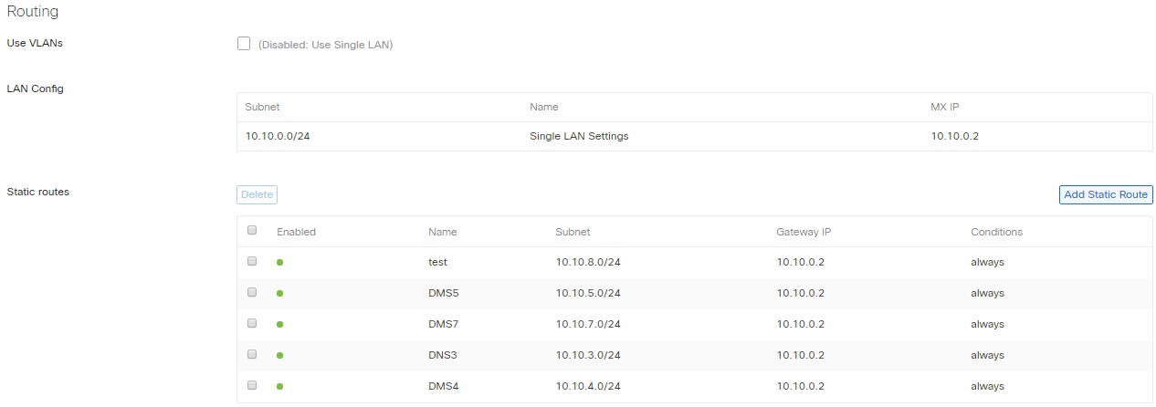 MX Routing - The Meraki Community